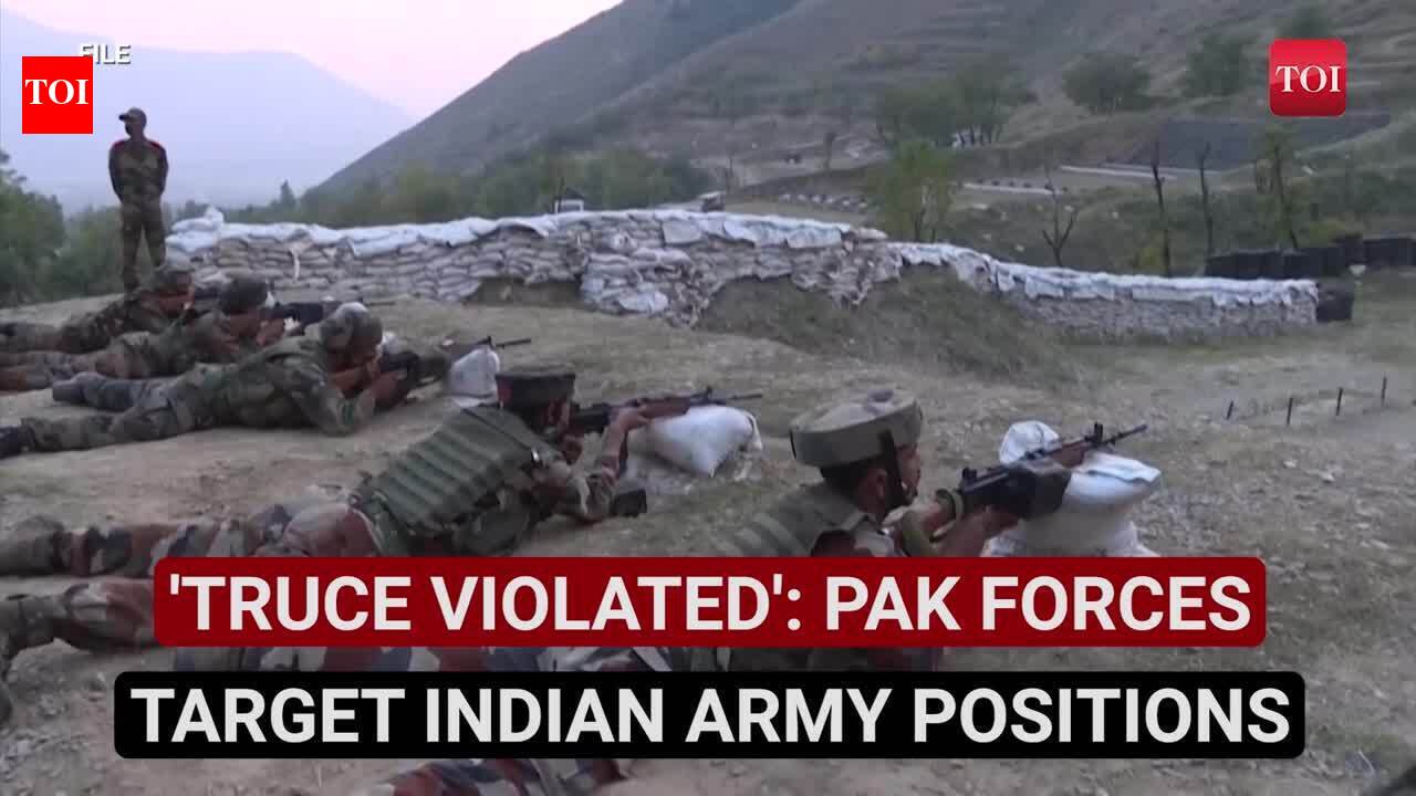 Kashmir Border Flareup: Pak Troops Attack Indian Army Positions In ...