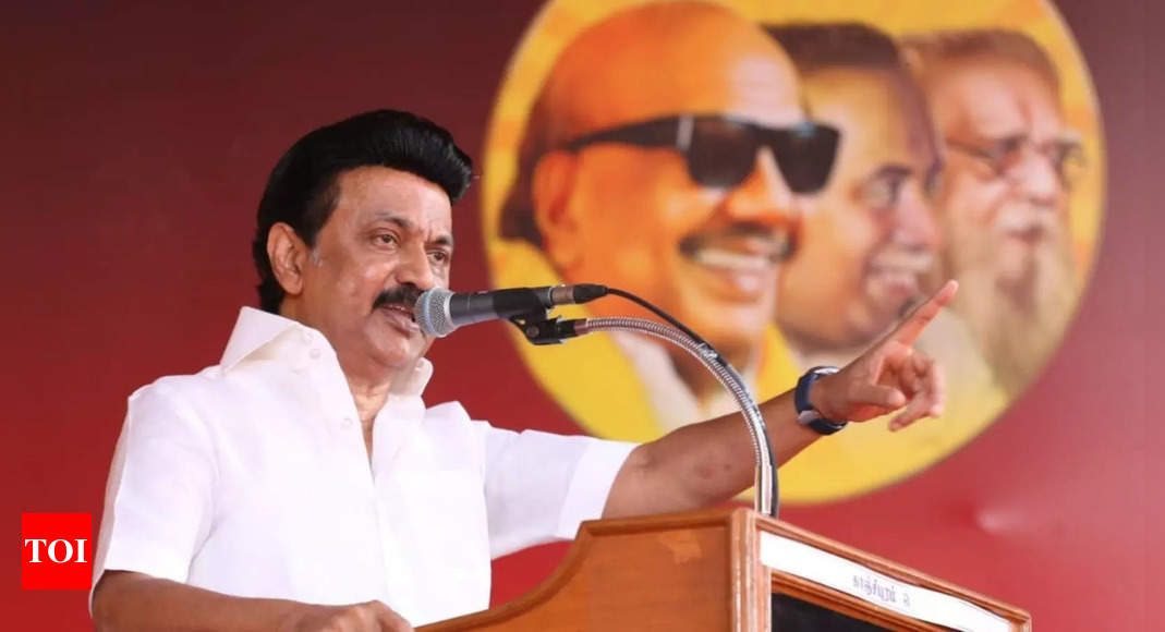 Tamil Nadu chief minister accuses Dharmendra Pradhan of using ‘Blackmail’ over NEP - The Times of India