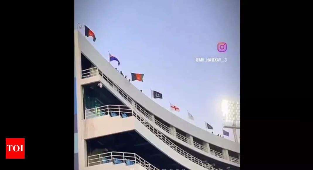 Indian flag 'missing' at Karachi stadium ahead of CT, sparks controversy