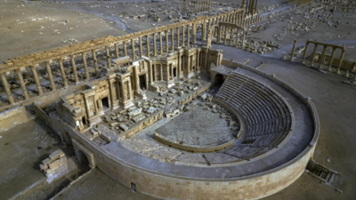 Experts push to restore Syria's war-torn heritage sites, including renowned Roman ruins at Palmyra