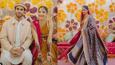 Mawra Hocane and Ameer Gilani share UNSEEN heartwarming Mehendi ceremony photos.