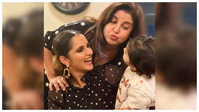 Sania Mirza reveals Farah Khan has promised to launch her son Izhaan; says the director even gave him Rs 10 as signing amount