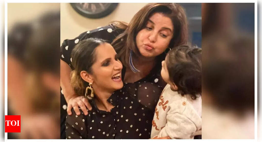 Sania reveals Farah has promised to launch her son Izhaan