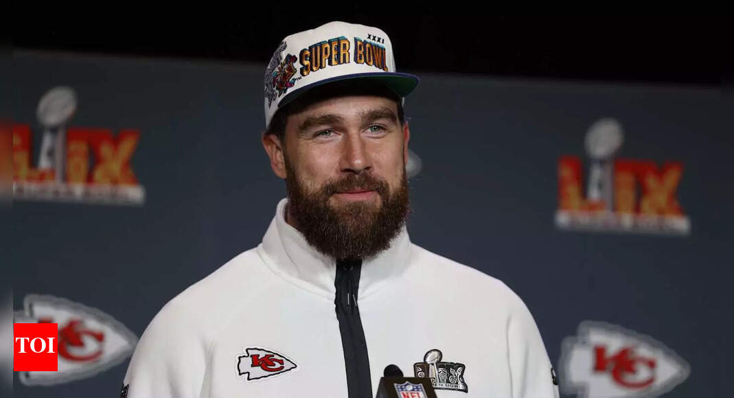 Hollywood star Adam Sandler is all praises about Travis Kelce, calls the Chiefs' TE “funny as hell” | NFL News - The Times of India