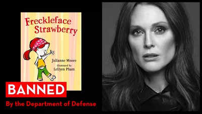 Julianne Moore expresses heartbreak over ban of her book by Trump