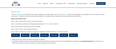 Comedk uget 2025 మాక్ టెస్ట్ యాక్టివ్ ఆన్ comedk.org: పాల్గొనడానికి ప్రత్యక్ష లింక్ మరియు ఇతర ముఖ్యమైన వివరాలు ఇక్కడ