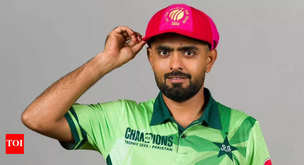 Babar Azam receives ICC T20I Team of the Year 2024 cap ahead of Champions Trophy | Cricket News - The Times of India
