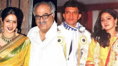 Sridevi had secretly married Mithun Chakraborty and tied rakhi to Boney Kapoor, as per reports: 'They were madly in love'