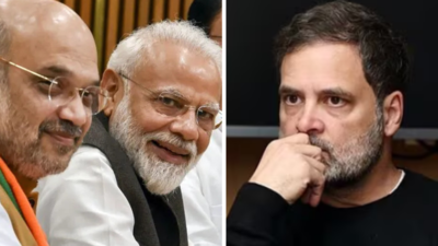  Rahul fires 'midnight decision' salvo; BJP questions Cong's past 'pliant picks'