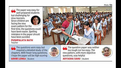 Odisha's higher secondary exam 2025 begins: new patterns, mixed ...