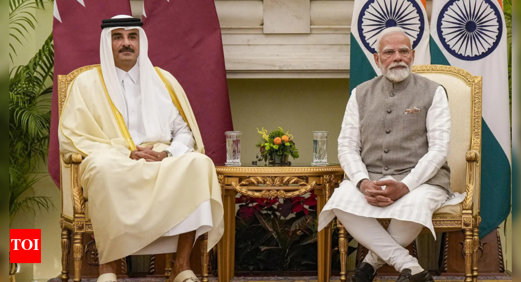 Qatar to invest  billion, PM Modi and Amir discuss FTA, Gaza