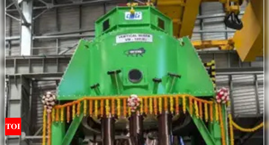 Isro develops world’s largest vertical propellant mixer for rocket sold propellants