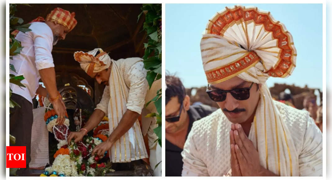 Vicky Kaushal exudes strong Maratha vibes as he visits Raigad Fort on Chhatrapati Shivaji Maharaj Jayanti amid Chhaava success - See photos