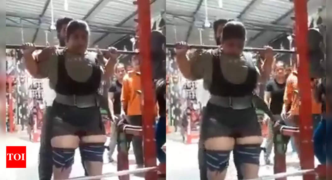 Powerlifting champion dies after 270kg rod falls on neck