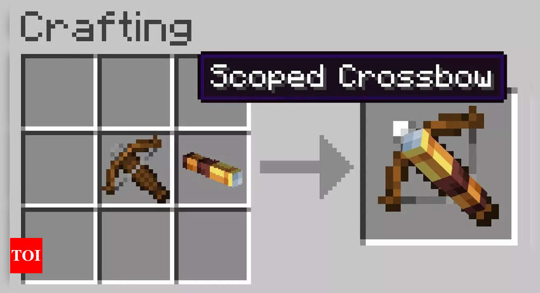 Best Crossbow Enchantments in Minecraft | Esports News – The Times of India