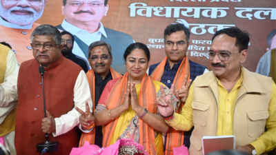 Rekha Gupta to be Delhi CM: Frontrunners lose race again as BJP picks first-time MLA