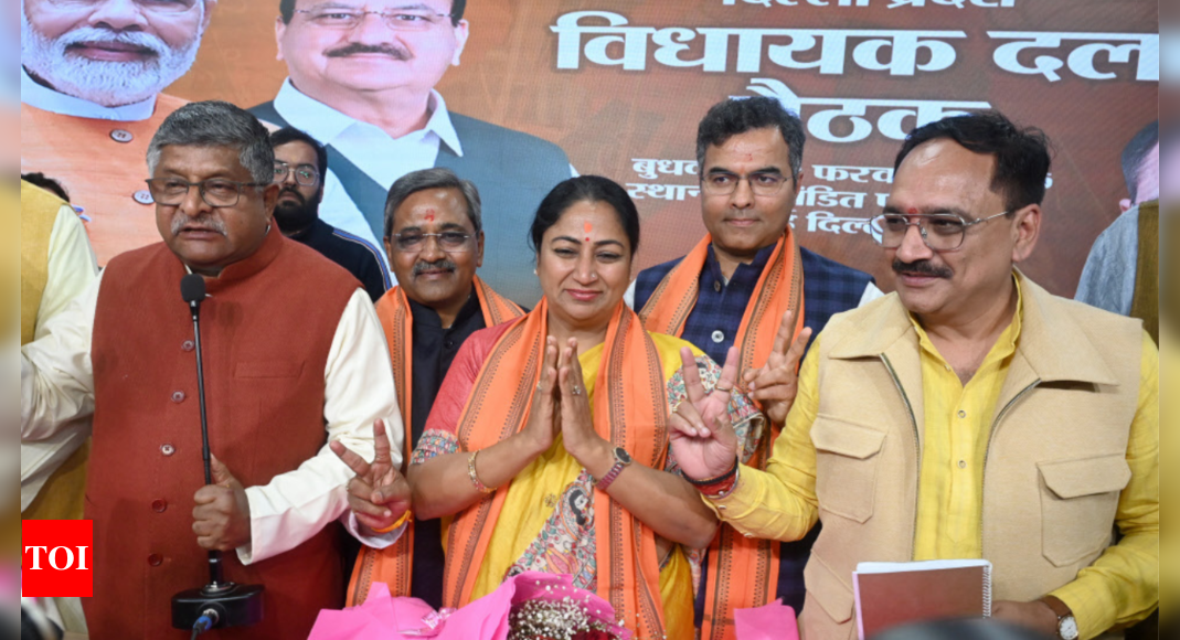 Rekha Gupta to be Delhi CM: Frontrunners lose race again as BJP picks first-time MLA