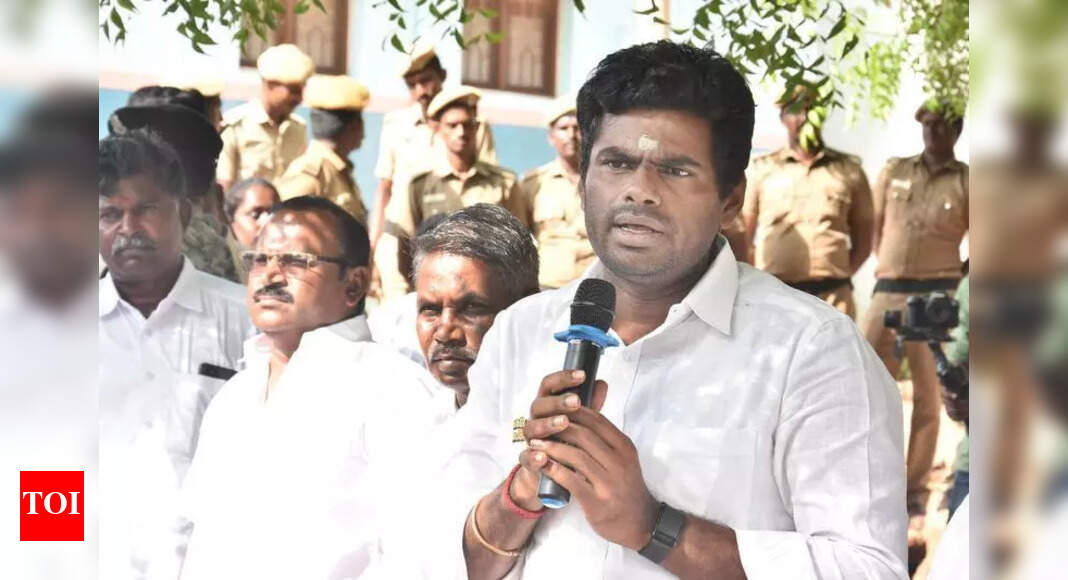 Annamalai rues police ‘mishandling’ of Union min’s security | Madurai ...