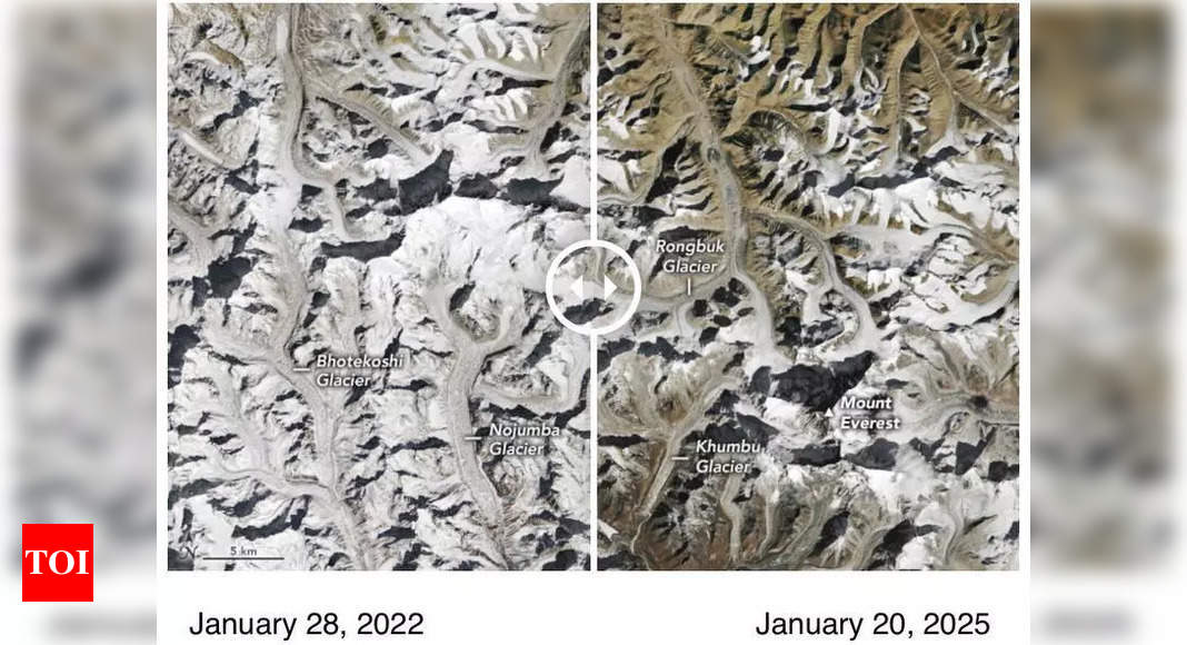 Everest snow cover has retreated by 490 feet in 1.5 months, says study