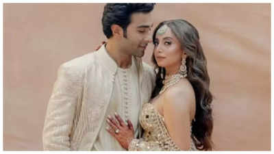 Aadar Jain's emotional speech for wife-to-be Alekha Advani goes viral: 'I have always loved her'