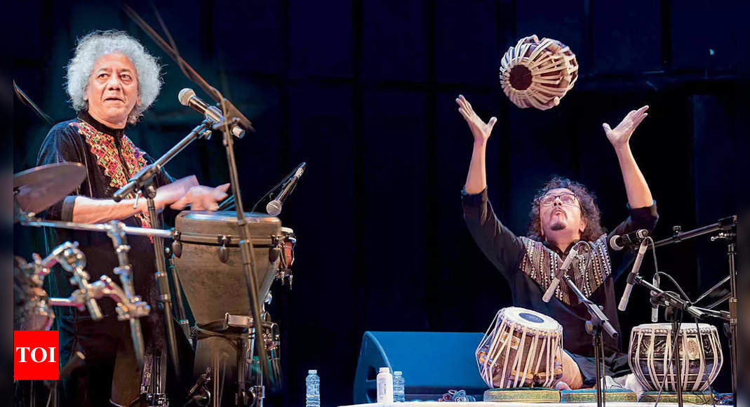 Drum, djembe and tabla create magic on Delhi stage