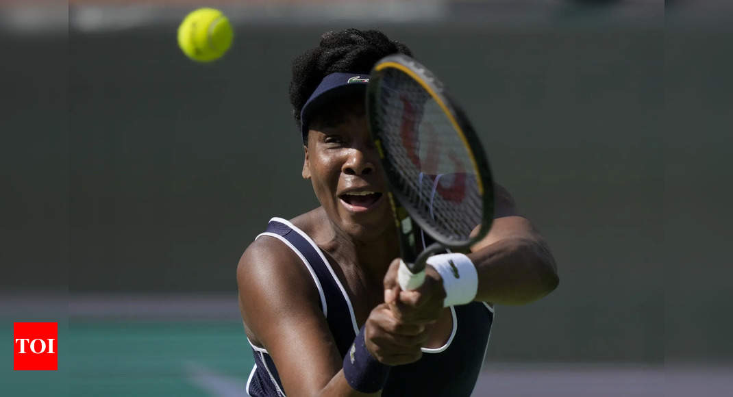 44-year-old Venus Williams gets a wild-card entry for Indian Wells