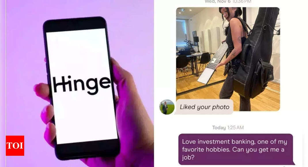 Are dating apps the new job portals? Woman uses Hinge for job search and shares viral chat screenshots