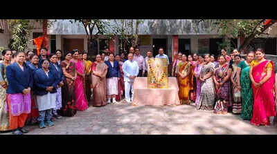 Rajkumar Kewalramani Girls’ College celebrates Shivaji Jayanti