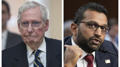 Mitch McConnell who voted against Tulsi Gabbard, RFK Jr says 'yes' for new FBI director Kash Patel