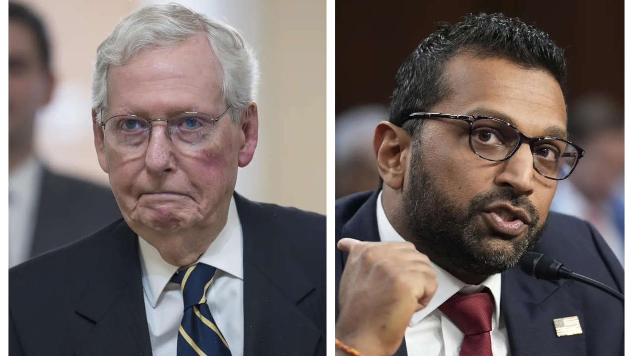 Mitch McConnell Backs Kash Patel for FBI Director Amid ...