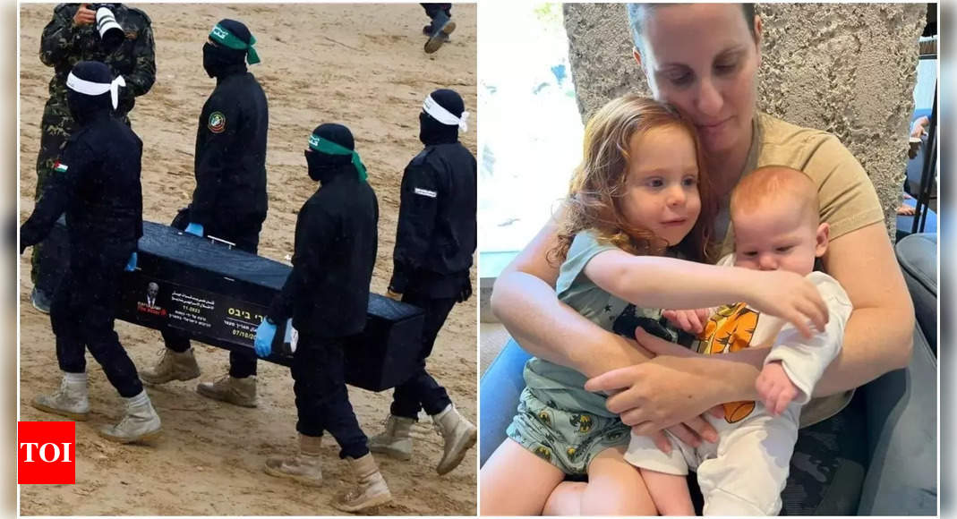 Hamas delivers two youngest hostages’ mother’s coffin with disturbing message. What it reads? – The Times of India