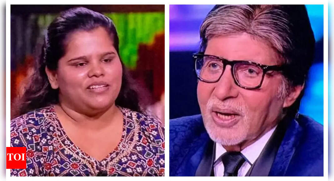 Kaun Banega Crorepati 16: Contestant Chandni Choudhary correctly guesses the answer for Rs 25 lakh question after quitting the show