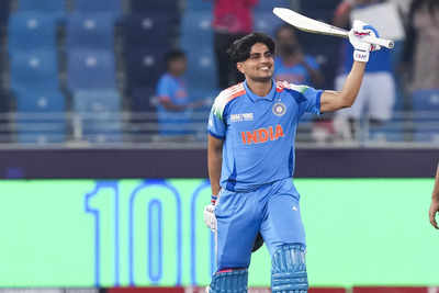 Shubman Gill takes 60 fewer innings than Sachin Tendulkar to become the fastest Indian to eight ODI hundreds