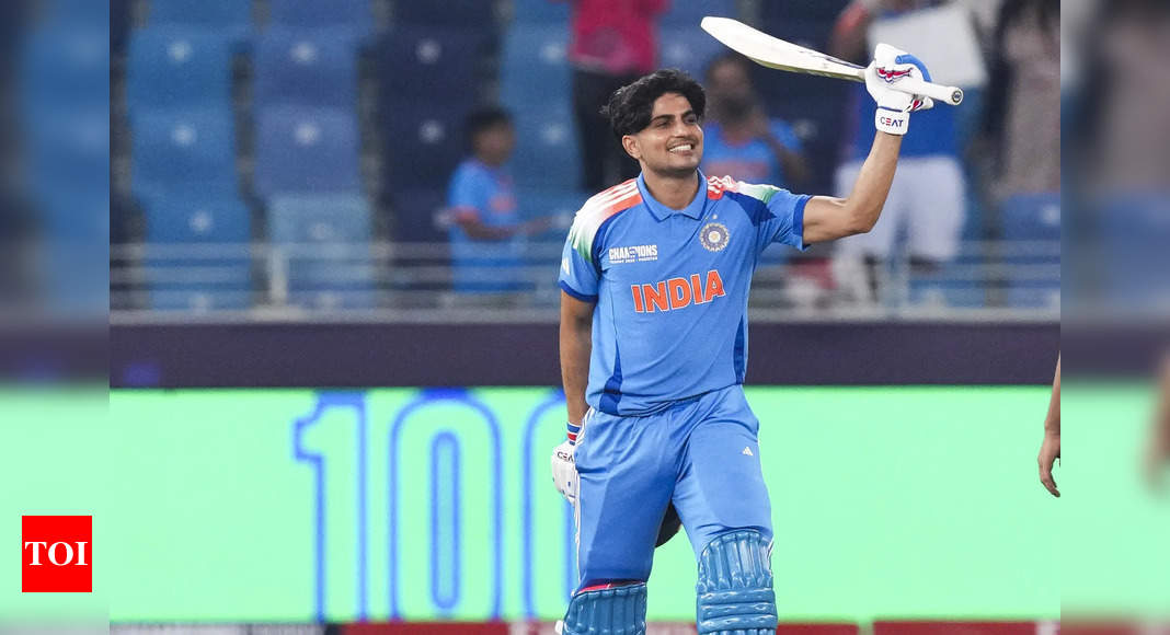 Shubman Gill takes 60 fewer innings than Sachin Tendulkar to become the fastest Indian to eight ODI hundreds | Cricket News – The Times of India