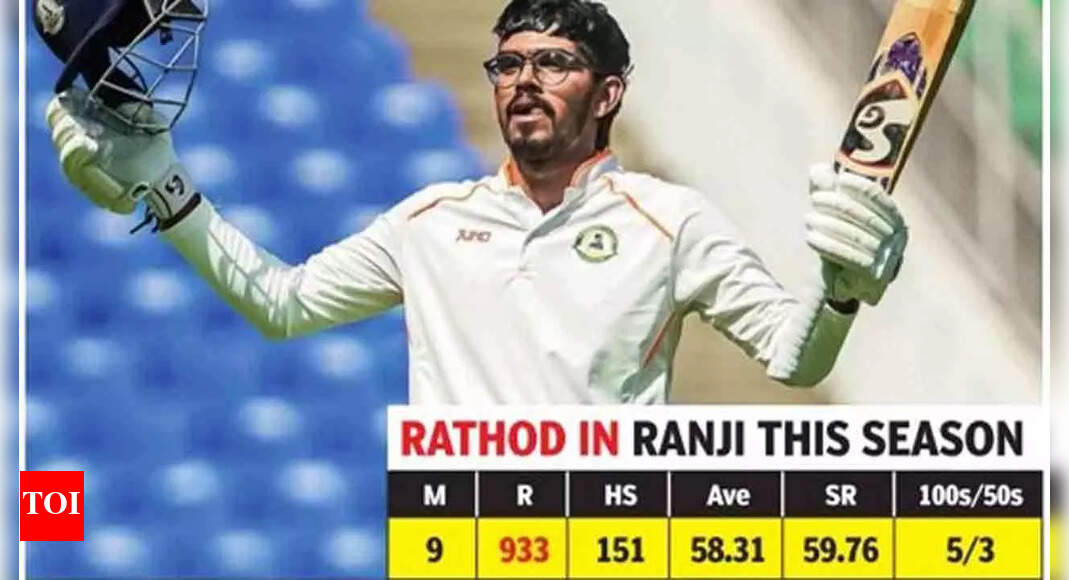 Ranji Trophy: Vidarbha tighten noose around Mumbai | Cricket News - The Times of India