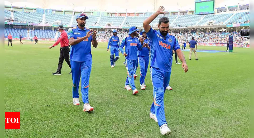 Champions Trophy: Mohammed Shami dedicates brilliant show to ‘role model’ father | Cricket News – The Times of India