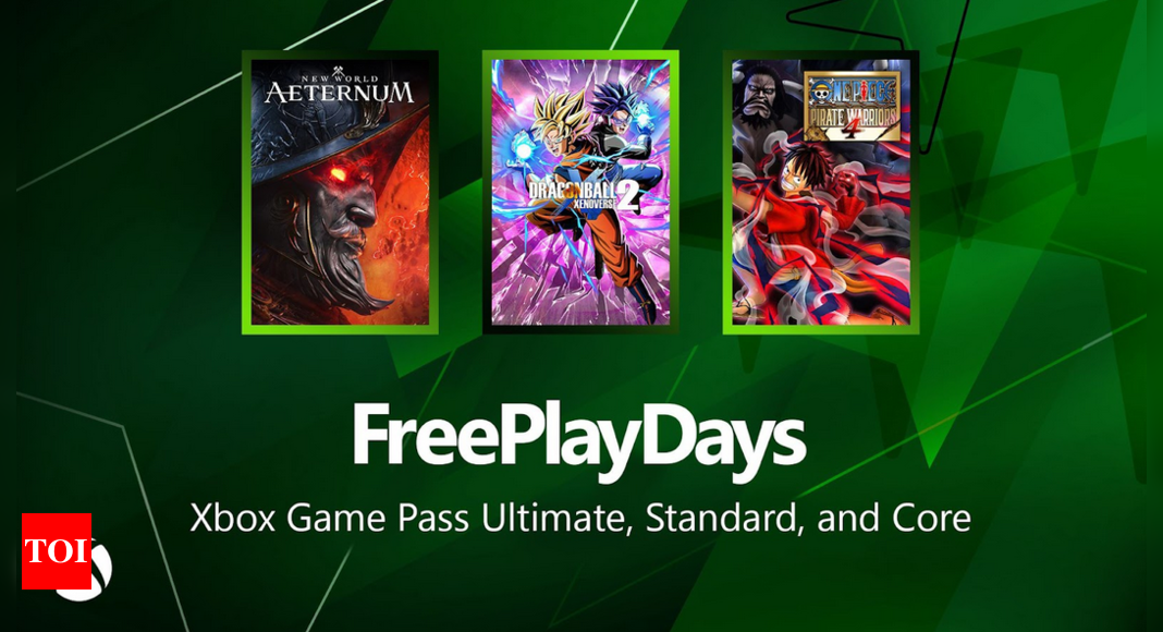 Xbox Free Play Days features three hot games to play this weekend