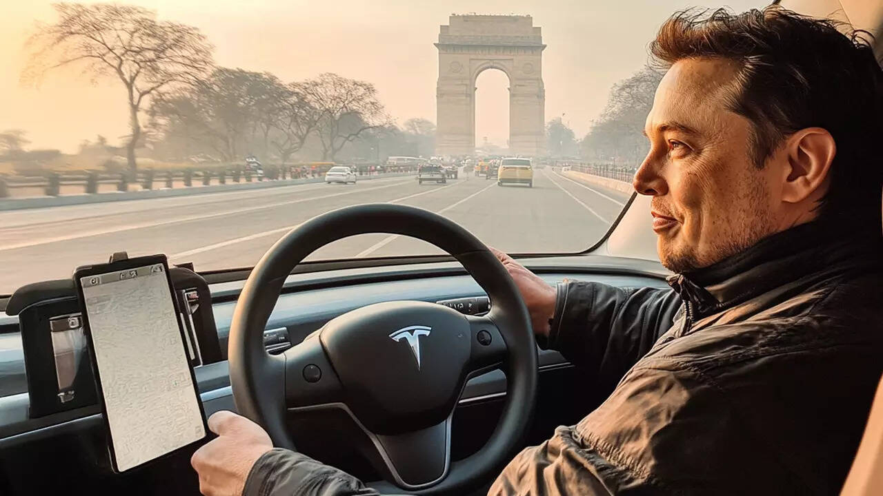 Elon Musk-led Tesla's India entry: Modi government's new EV policy may help  cos like Tesla test waters - The Times of India