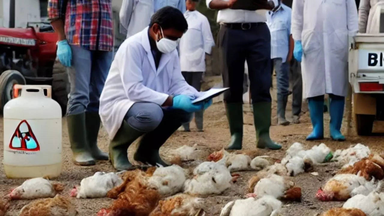 Mysterious poultry disease kills 2,500 chickens in Telangana' | Hyderabad News - The Times of India