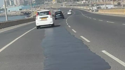 Mumbai Coastal Road patchwork row: BMC says no defects, calls it preventive measures