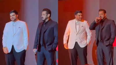 Salman Khan says 'that's what nepotism is' as he launches nephew Ayaan Agnihotri's song in Dubai - WATCH VIDEO