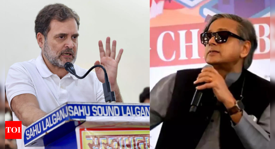 'Specify my role in Congress,' peeved Shashi Tharoor tells Rahul Gandhi