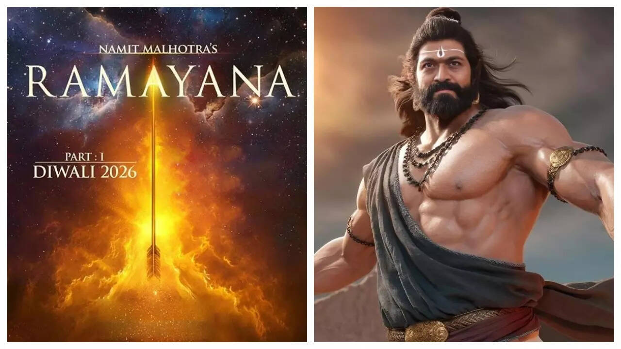 Yash Begins Filming 'Ramayana' in Mumbai with Epic War Sequence Sans Ranbir Kapoor: Reports | - The Times of India