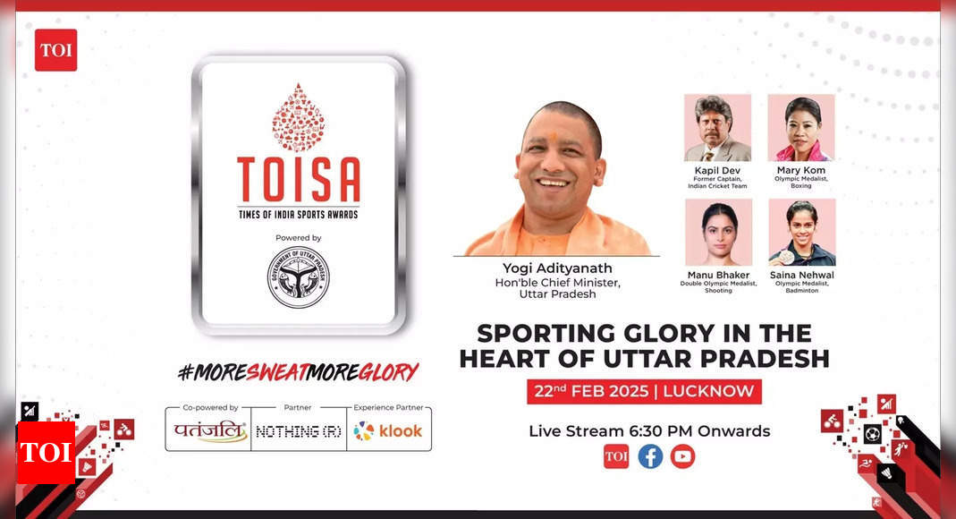 TOISA 2024: A tribute to sporting excellence, dedication, and glory | More sports News – The Times of India