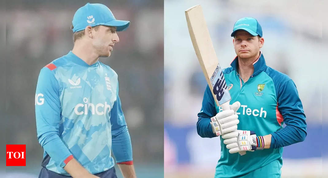 Australia vs England Cricket Live Score, Champions Trophy 2025: England face injury-hit Australia in Lahore  – The Times of India