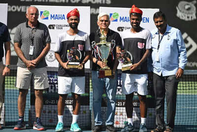 India's Jeevan Nedunchezhiyan-Vijay Sundar duo crowned champion in Maha Open