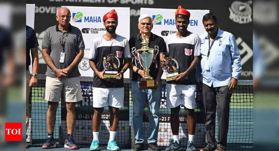 India's Jeevan Nedunchezhiyan-Vijay Sundar duo crowned champion in Maha Open