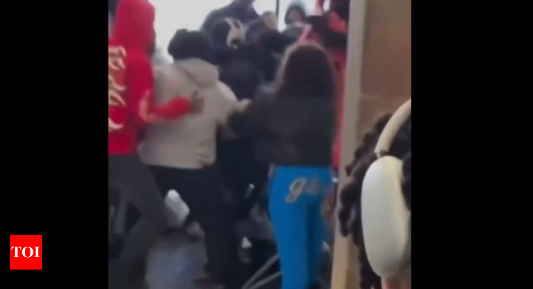 Massive brawl at Spirit Airlines Gates at Atlanta Airport, viral videos stun flyers