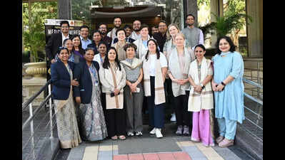 German Hospital team visits DMIHER for international placements
