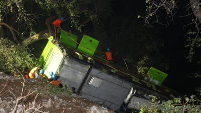 Driver killed, 17 injured as bus carrying pilgrims falls into gorge near Jammu